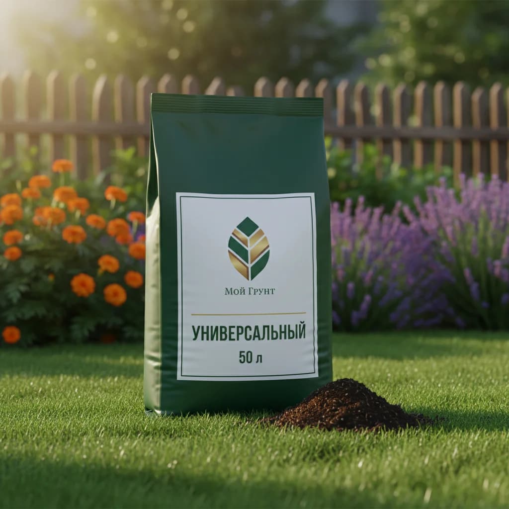 Три вида почвогрунта в сравнении